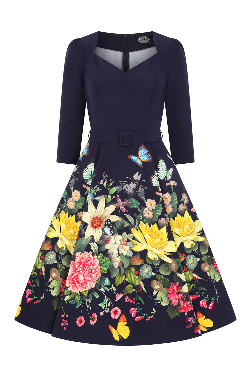 Mariposa Garden Swing Dress in Extended Sizing